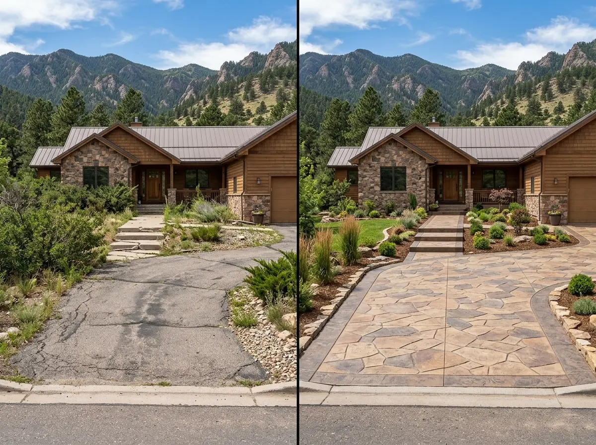 Completed roofing project